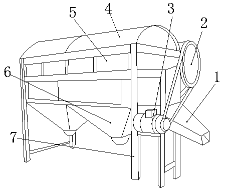 Horizontal intelligent solid-state fermentation vinegar-brewing system intercepting glacial acetic acid free water