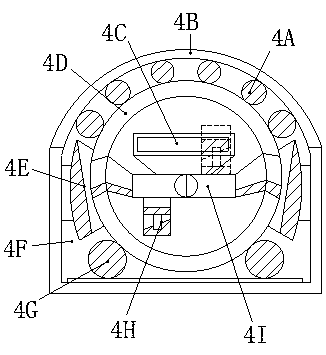 Horizontal intelligent solid-state fermentation vinegar-brewing system intercepting glacial acetic acid free water