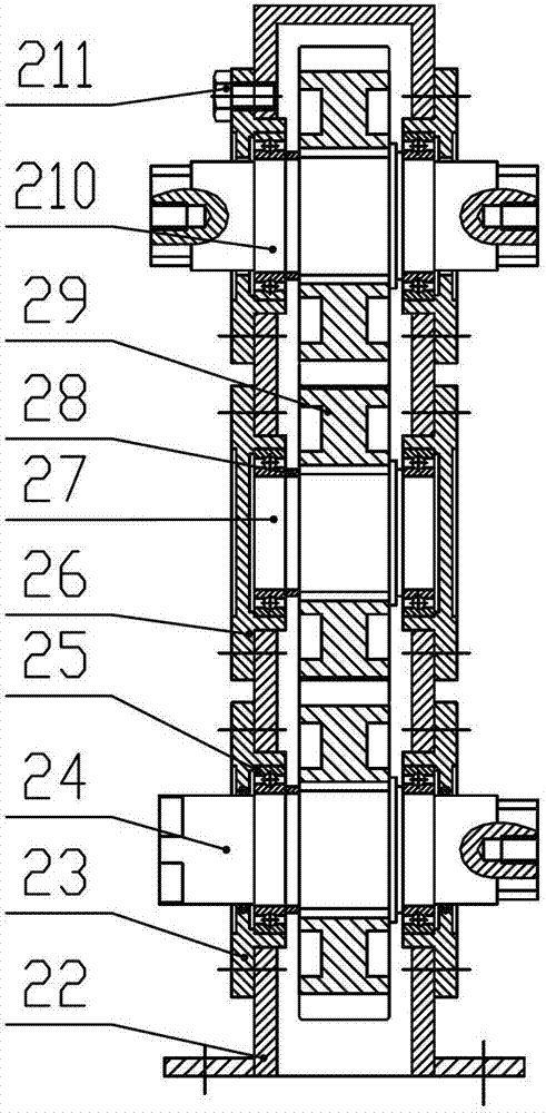 Planting mechanism of front inserted-type oilseed rape transplanter