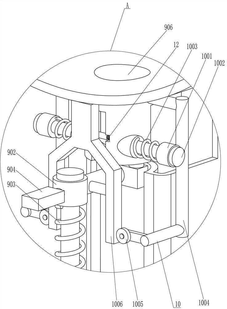 A two-color ball extraction device for random selection