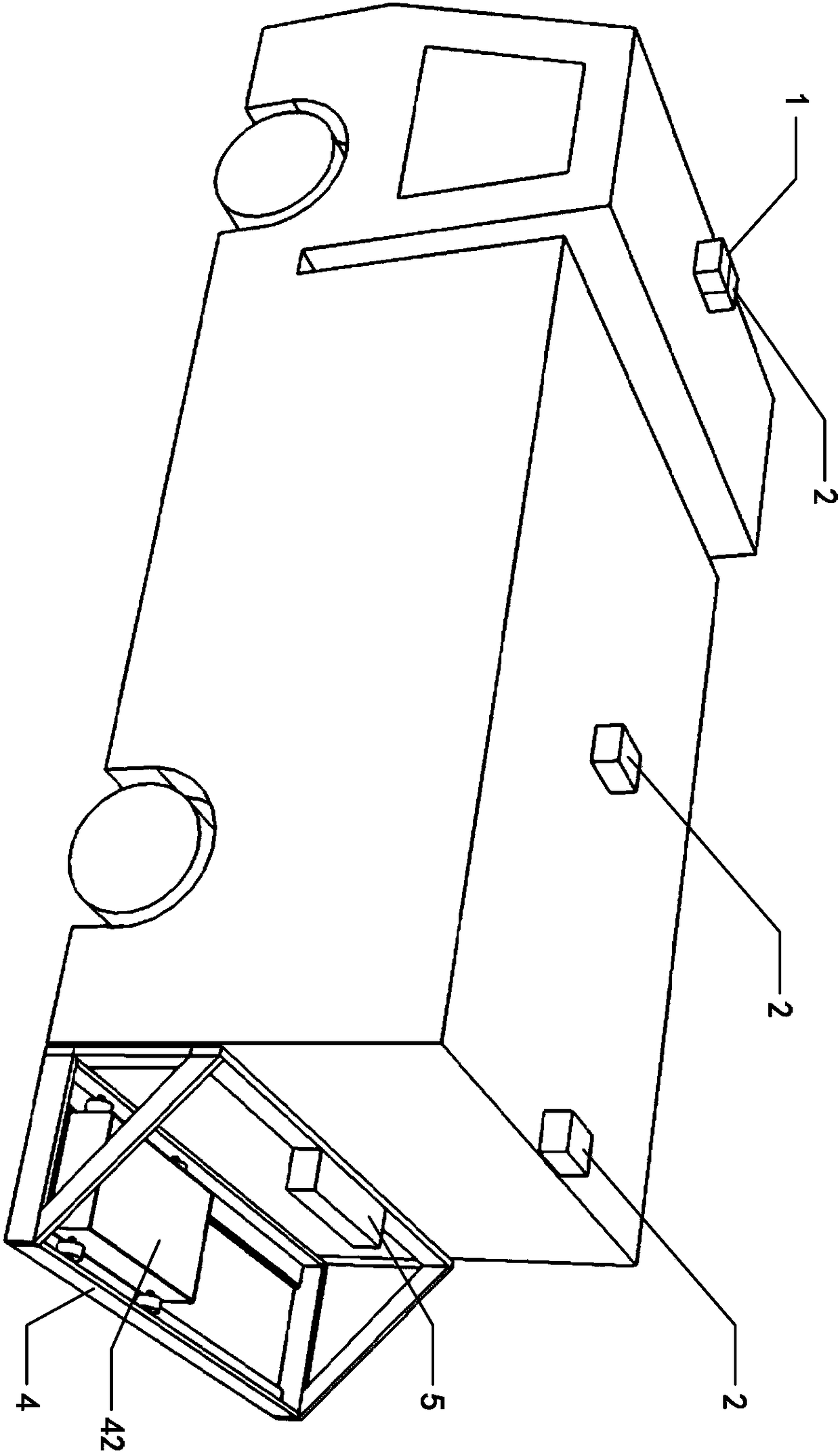 Dynamic monitoring method for road quality based on sanitation vehicle