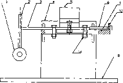 Auxiliary cold extrusion machining device with large diameter and inner thread based on electromagnetic vibration exciter