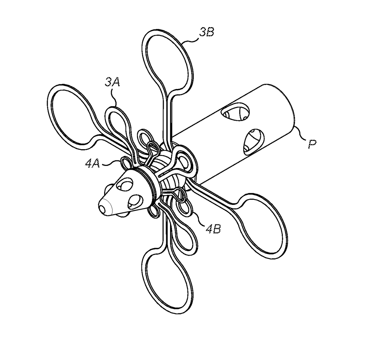 Connector for fluid communication between two anatomical compartments