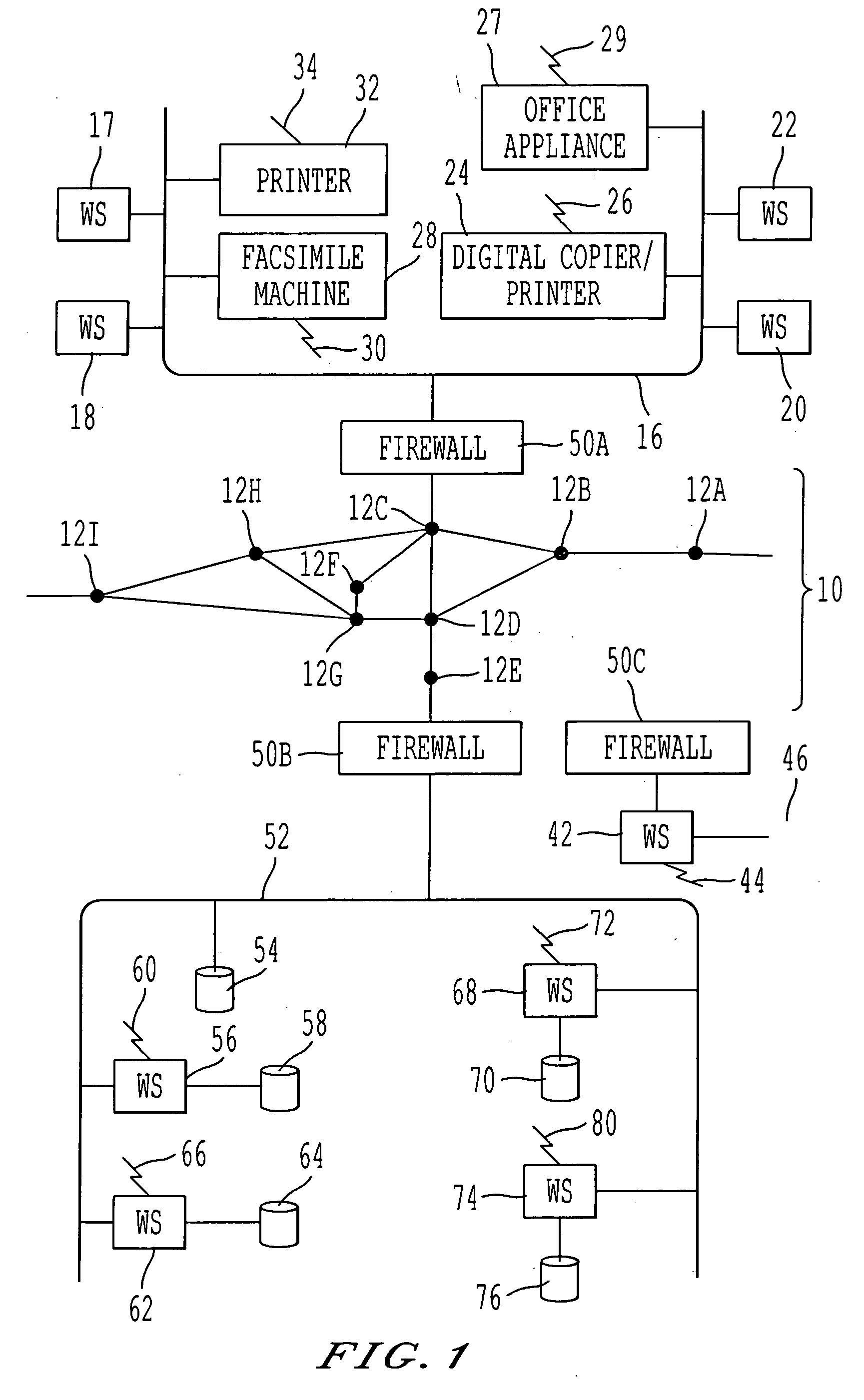 Method and system for extracting status information from networked devices using the SNMP protocol