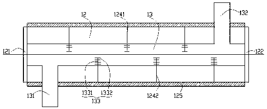 Coke oven raw gas and waste gas waste heat recycling system