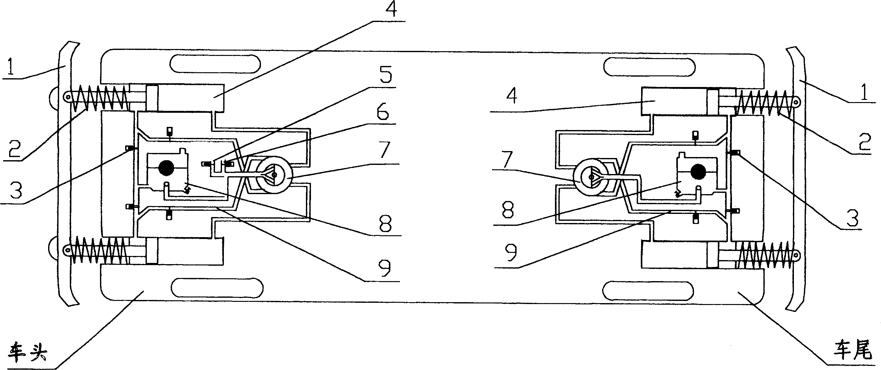 Automobile collision buffer protector