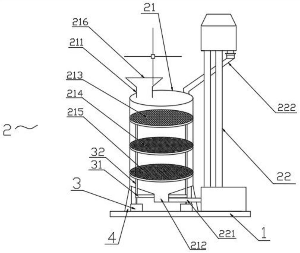 Imported flaxseed impurity biological inactivation treatment device and inactivation process