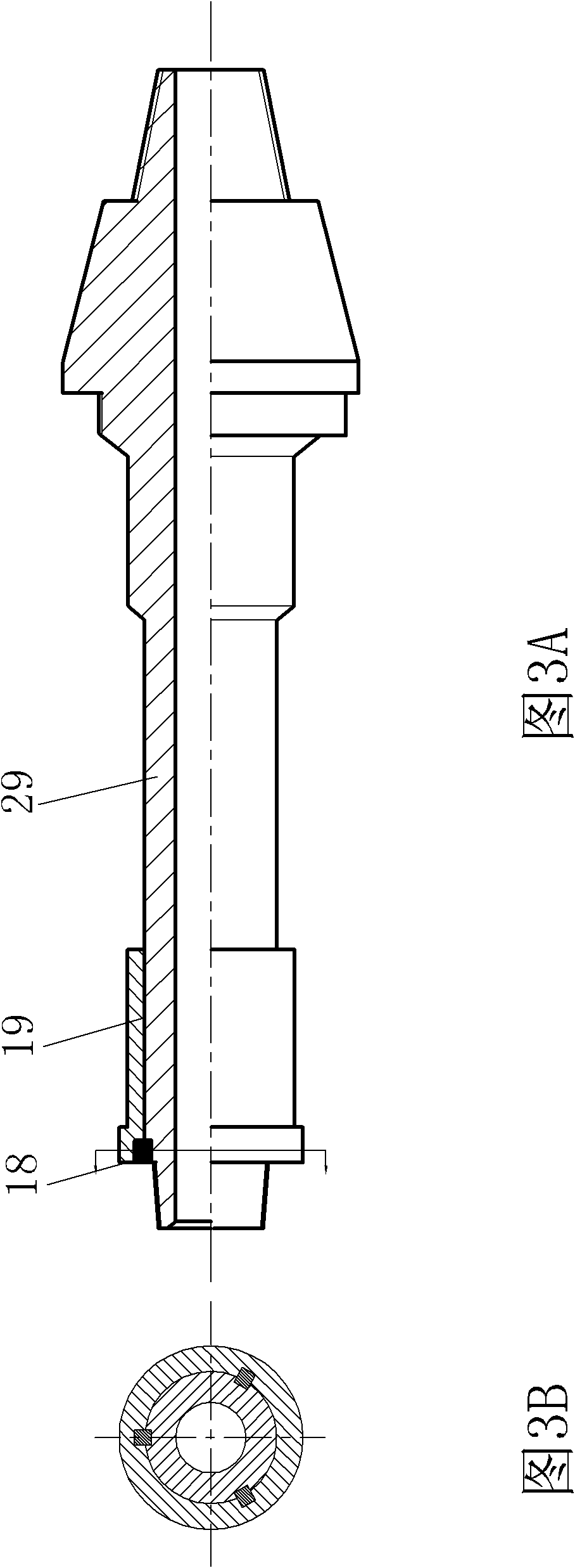 Dynamic pressure lubrication drilling tool and drilling tool assembly with same