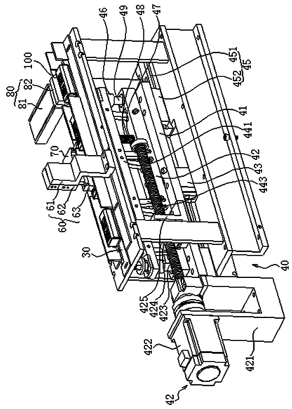 Automatic food can coding equipment