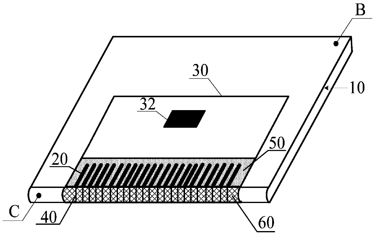 Binding method of display device and display substrate