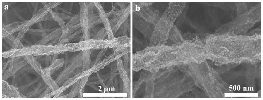 V-Ni3FeN/Ni-coated N-GTs full-electrolysis water electric catalyst constructed based on doping and heterojunction strategies