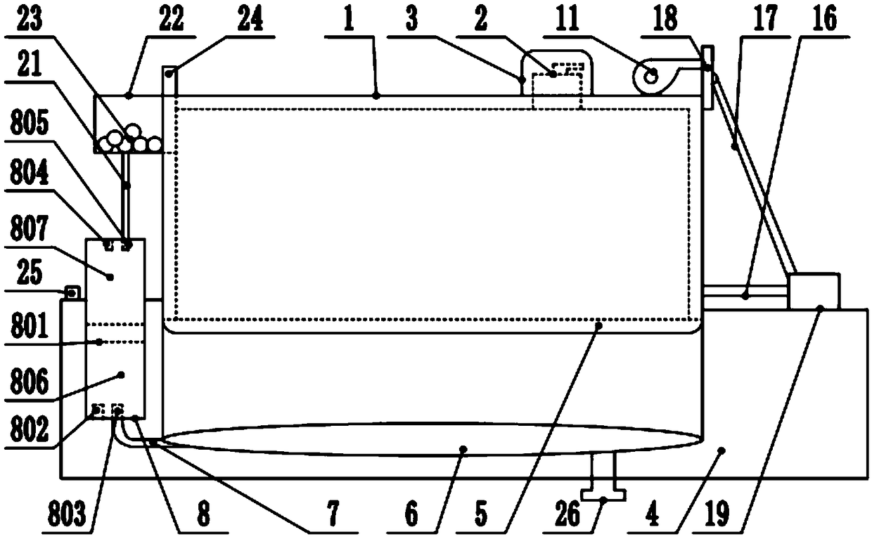 Motorcycle fuel tank tipping prevention device