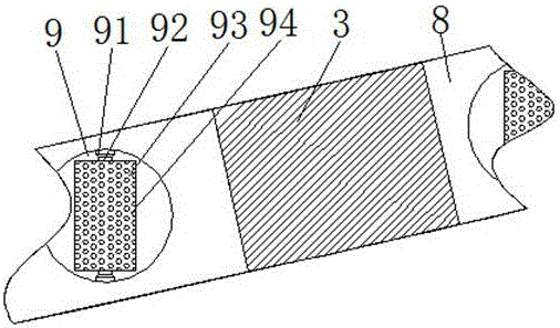 Device for mixing and stirring cleaning agent and capable of uniformly dosing