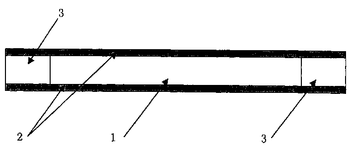 Liquid-core optical fiber of multiple salts