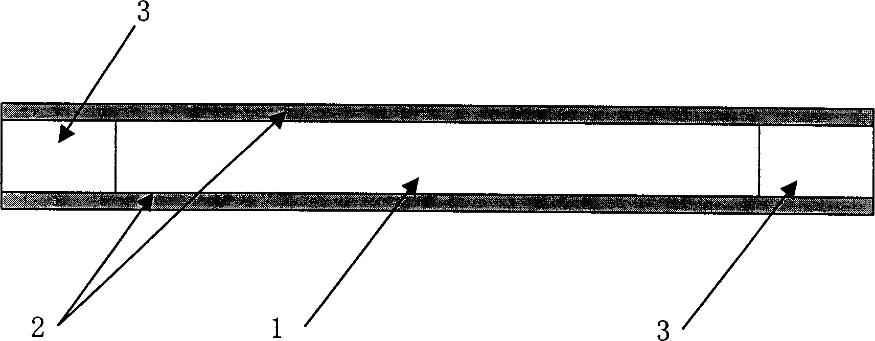 Liquid-core optical fiber of multiple salts