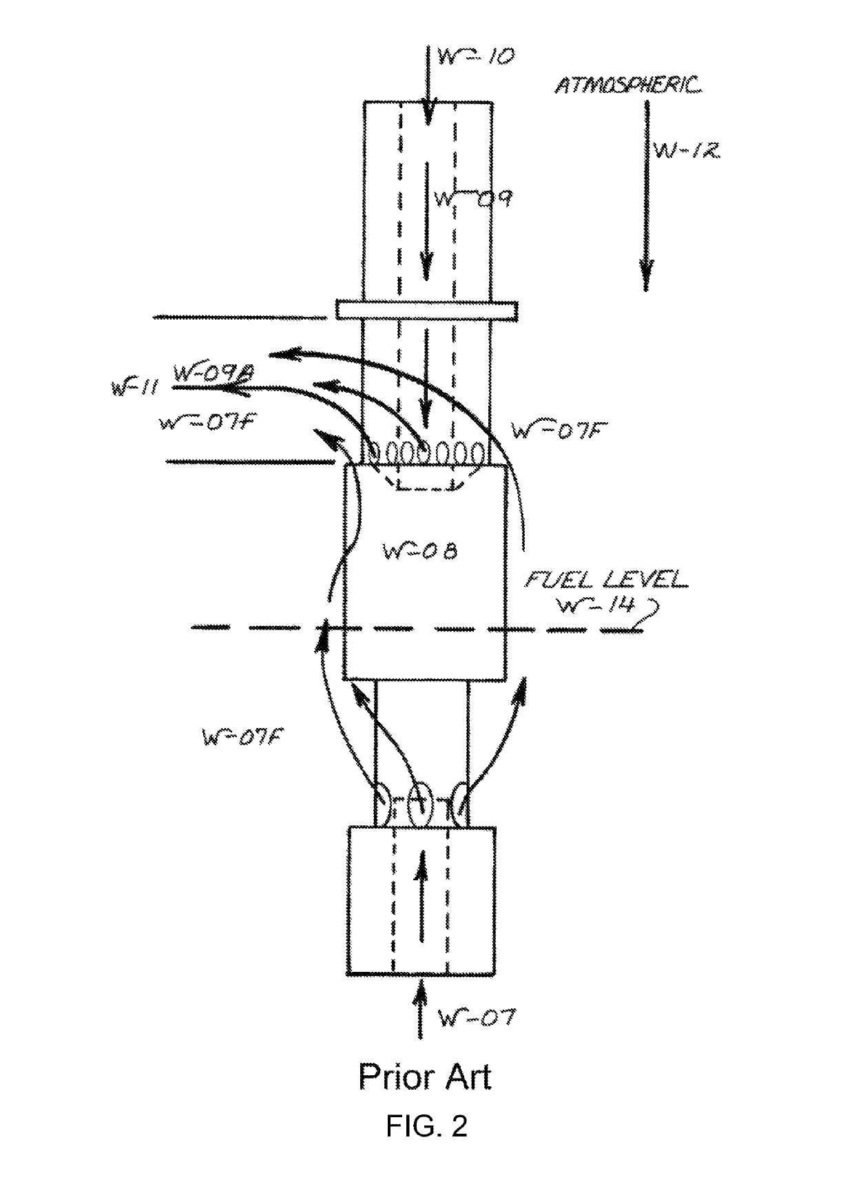 Fuel air delivery circuit with enhanced response, fuel vaporization and recharge