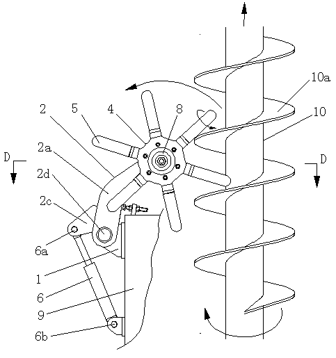 Soil cleaning device and drilling machine as well as use method of soil cleaning device