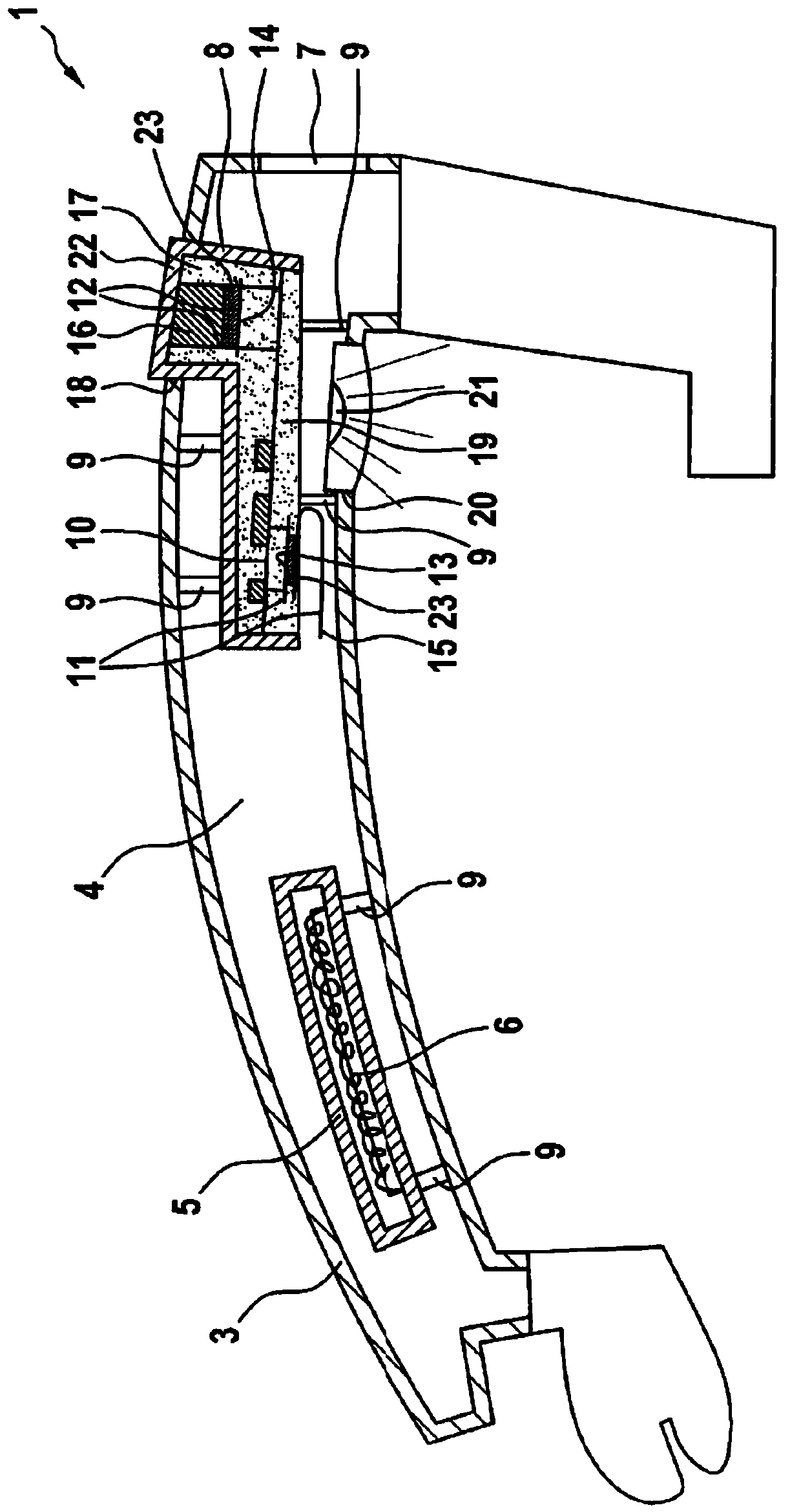 Door handles for motor vehicles