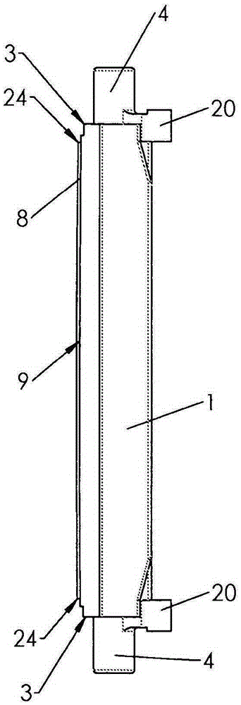 Plate carrier having a grid pattern for a self-inking stamp and production method