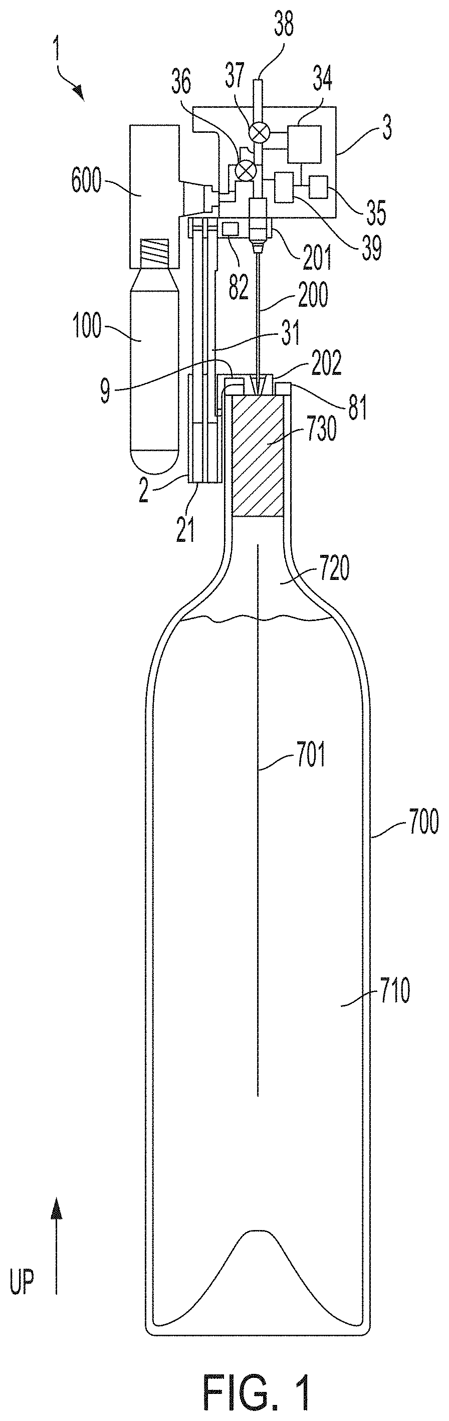 Beverage dispenser with conduit purge features