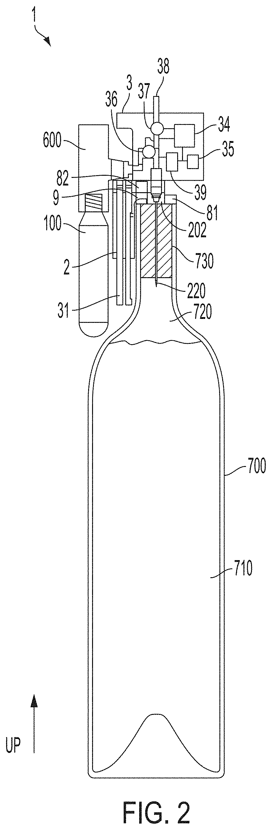 Beverage dispenser with conduit purge features