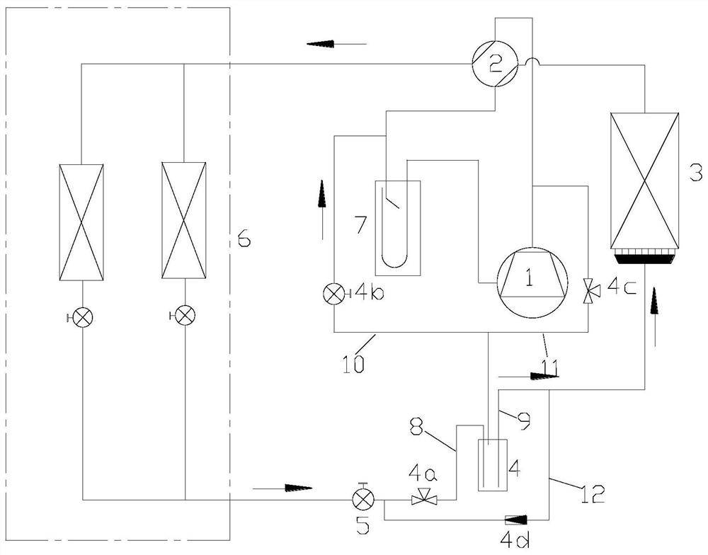 Multi-split system and control method thereof