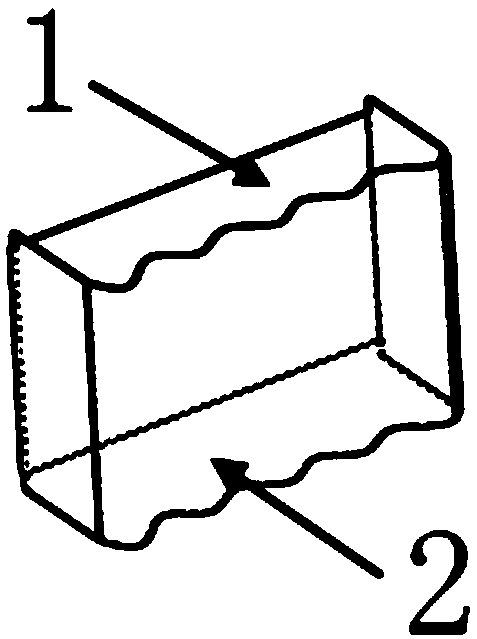 Heat transfer strengthening device for natural convection heat dissipation and design method thereof