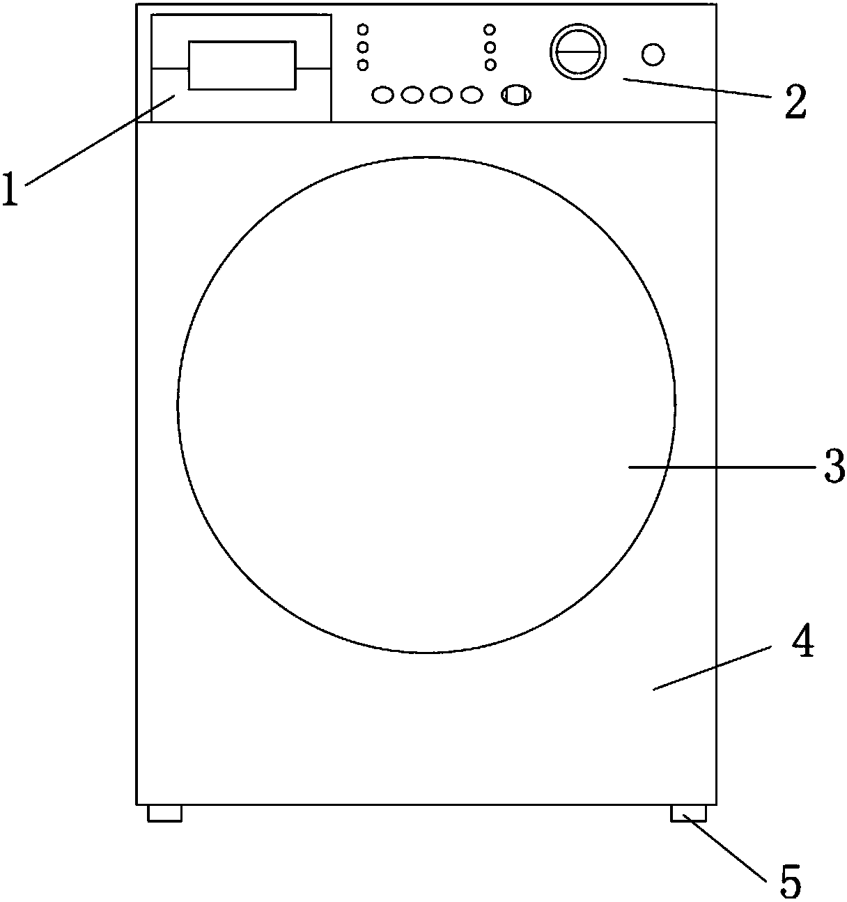 Washing machine with steam washing and caring function