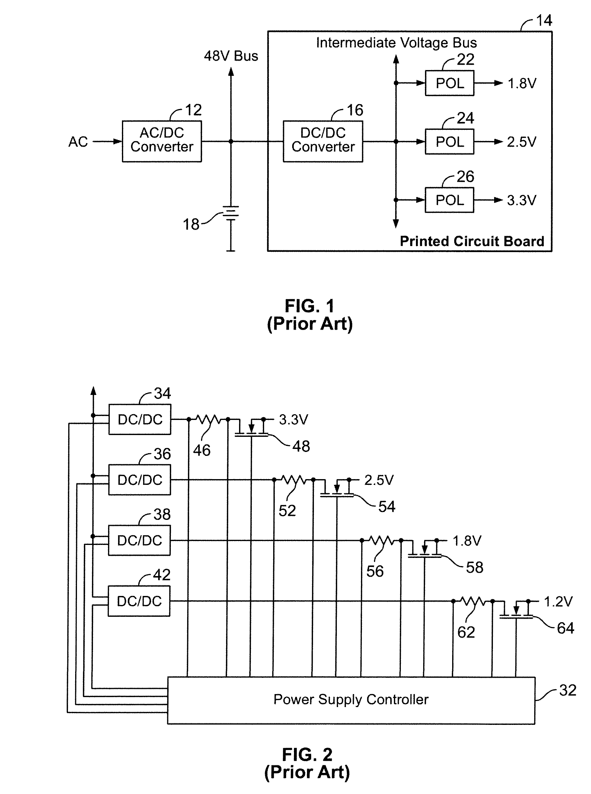 Method and system for controlling a mixed array of point-of-load regulators through a bus translator