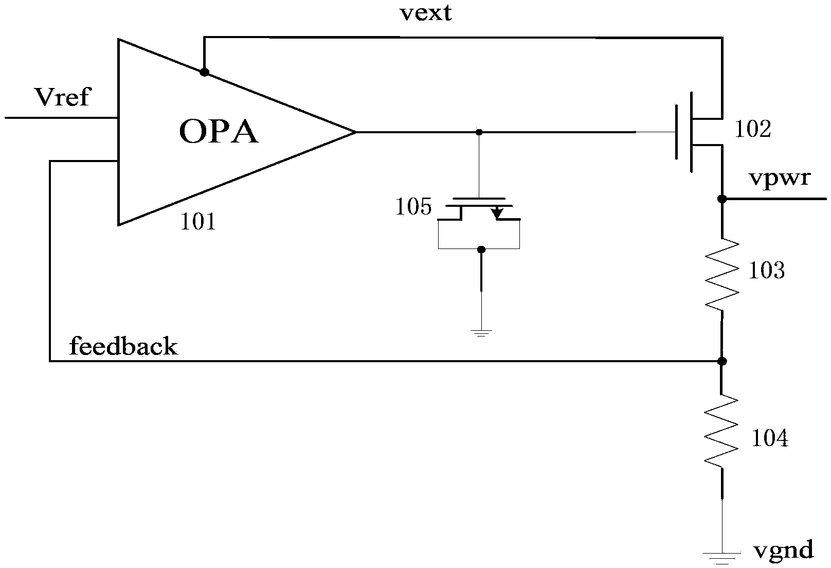 Voltage regulating device