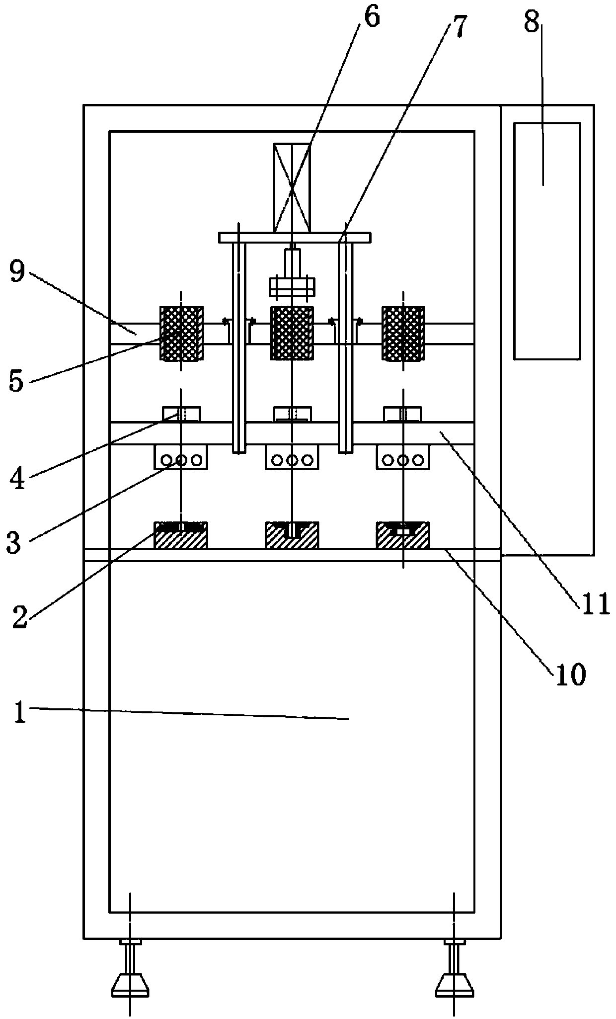 Full-automatic welding machine for small filter elements