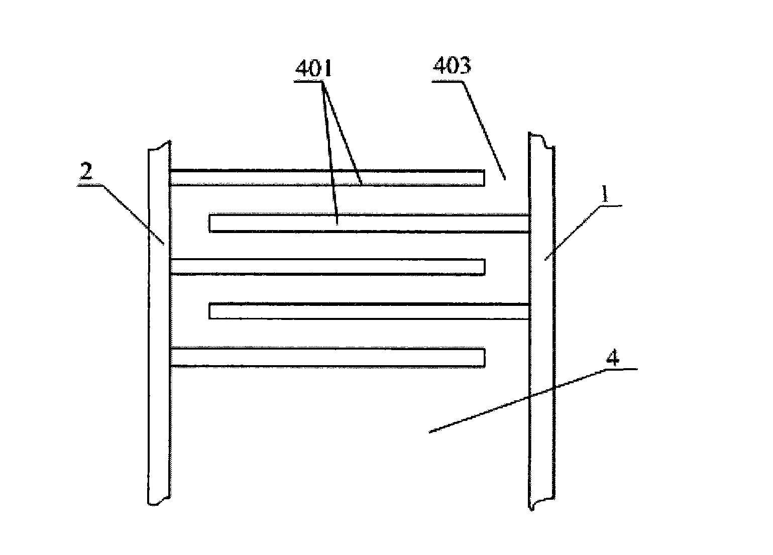 Purification device of agriculture waste resource pyrolysis gasification system