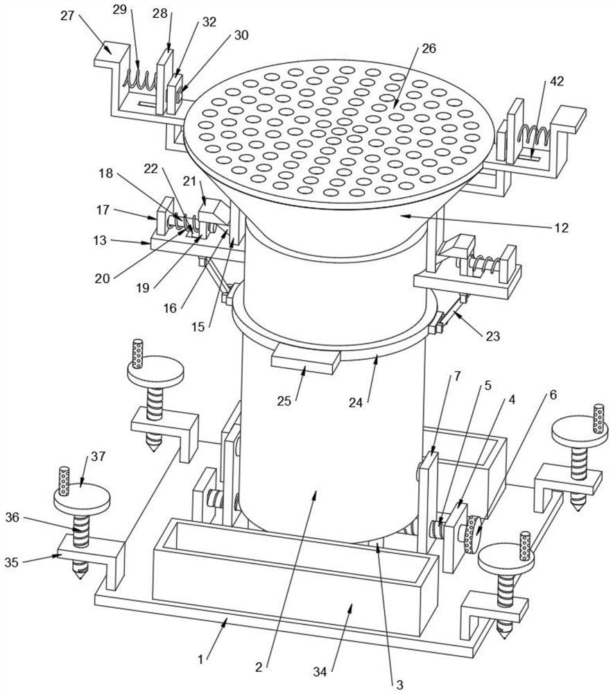 Precipitation measurement and calculation device for frozen soil region observation