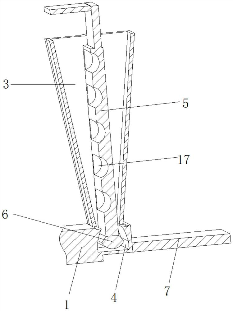 Anti-permeation portable water baffle capable of achieving automatic supporting for municipal flood prevention