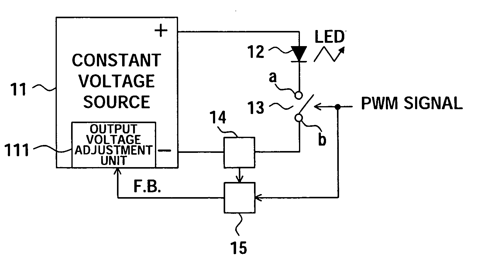 Light emitting element drive device and display system