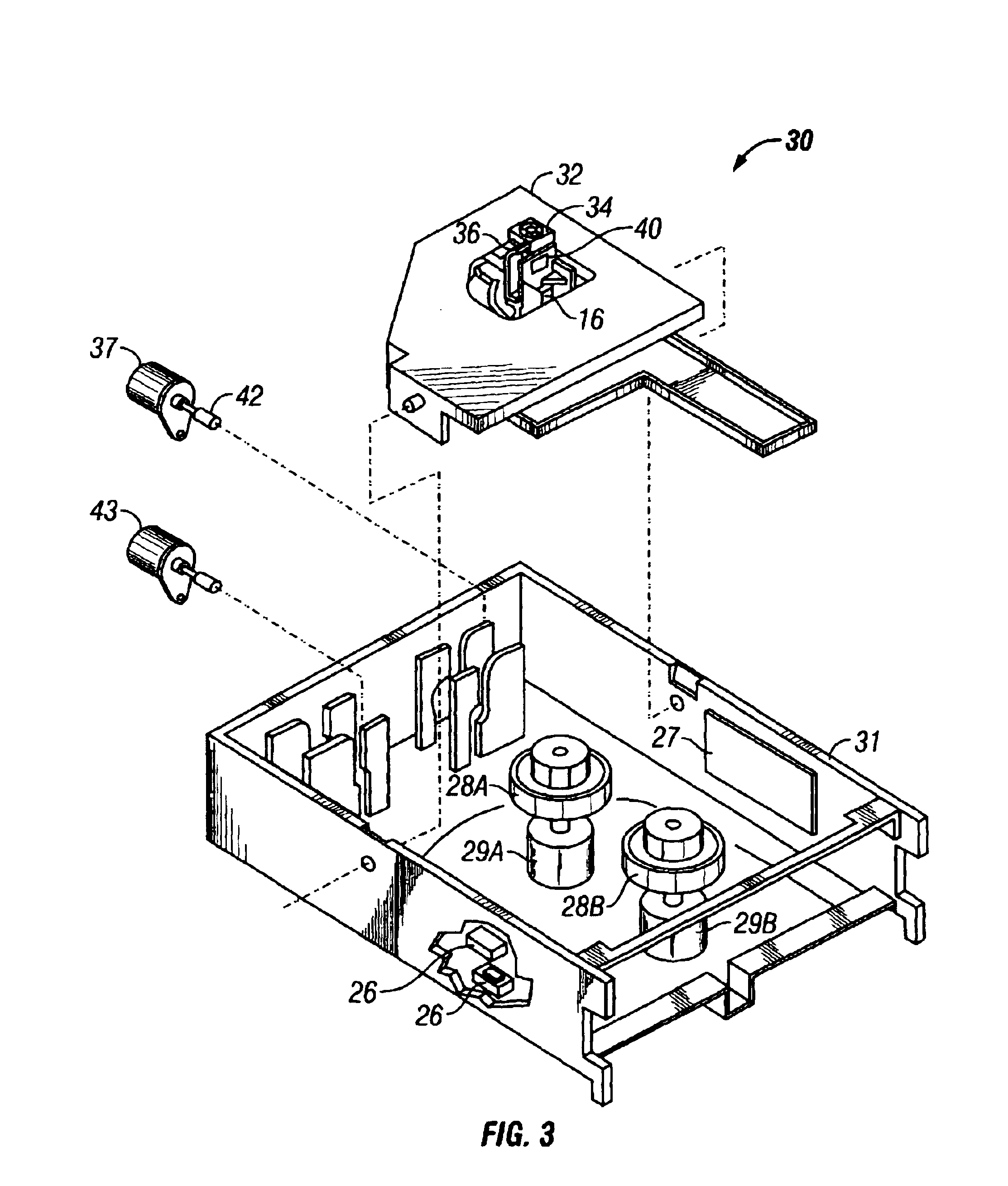 Data read transducers for determining lateral position of a tape head with respect to longitudinal servo bands of magnetic tape