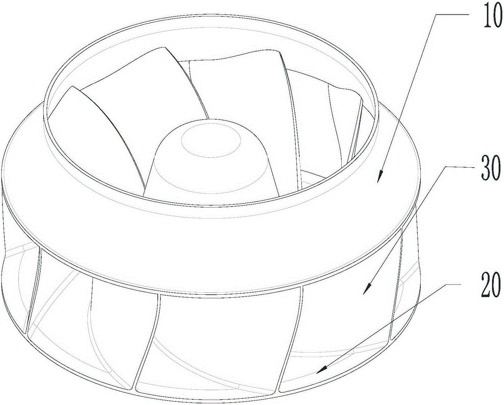 Centrifugal fan blade and centrifugal fan