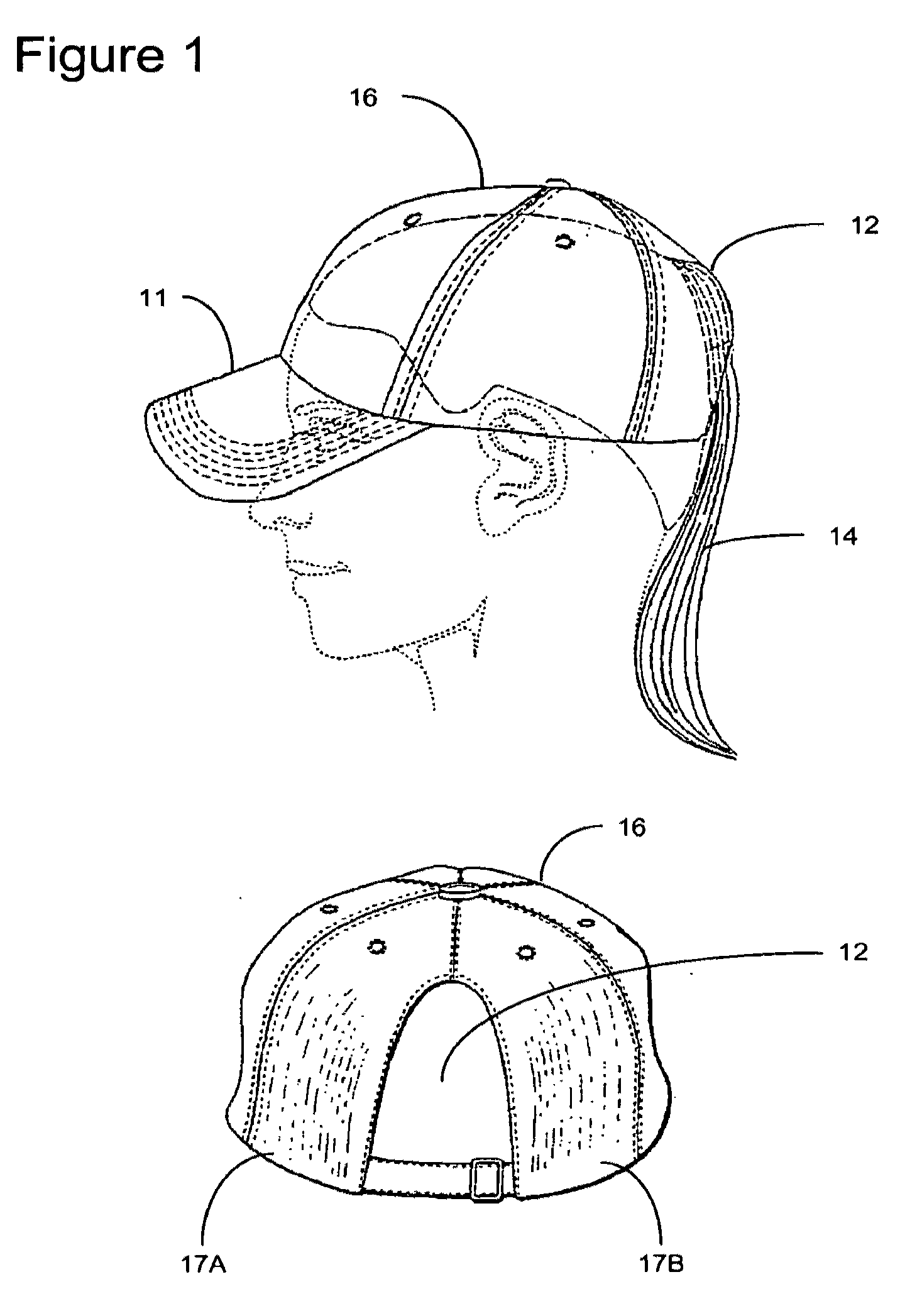 Hair Style Accommodating Ball Cap