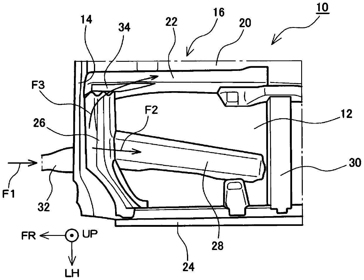 Vehicle underbody structure