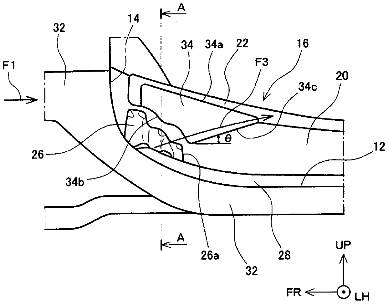 Vehicle underbody structure