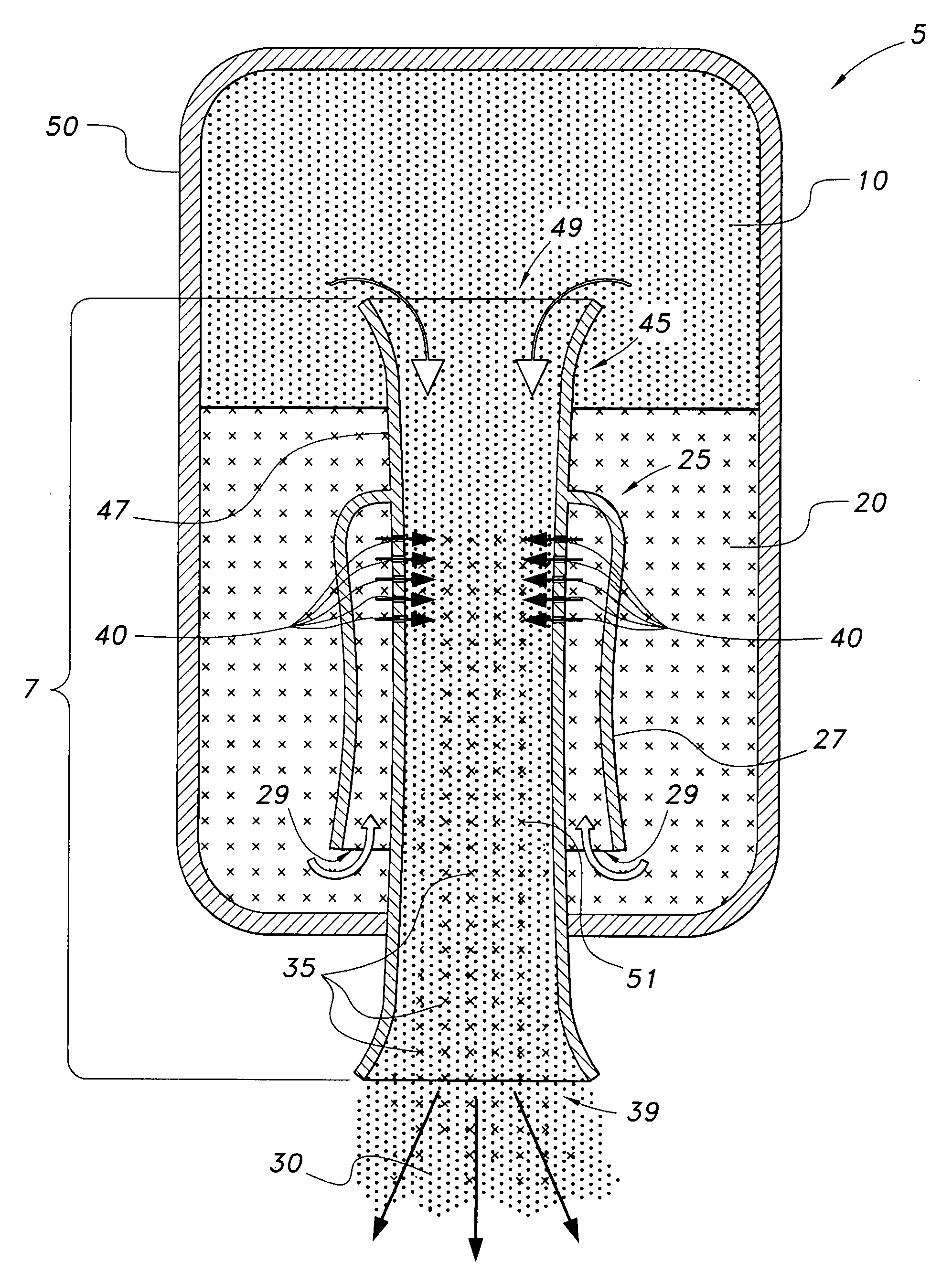 Water rocket engine with a two-phase nozzle