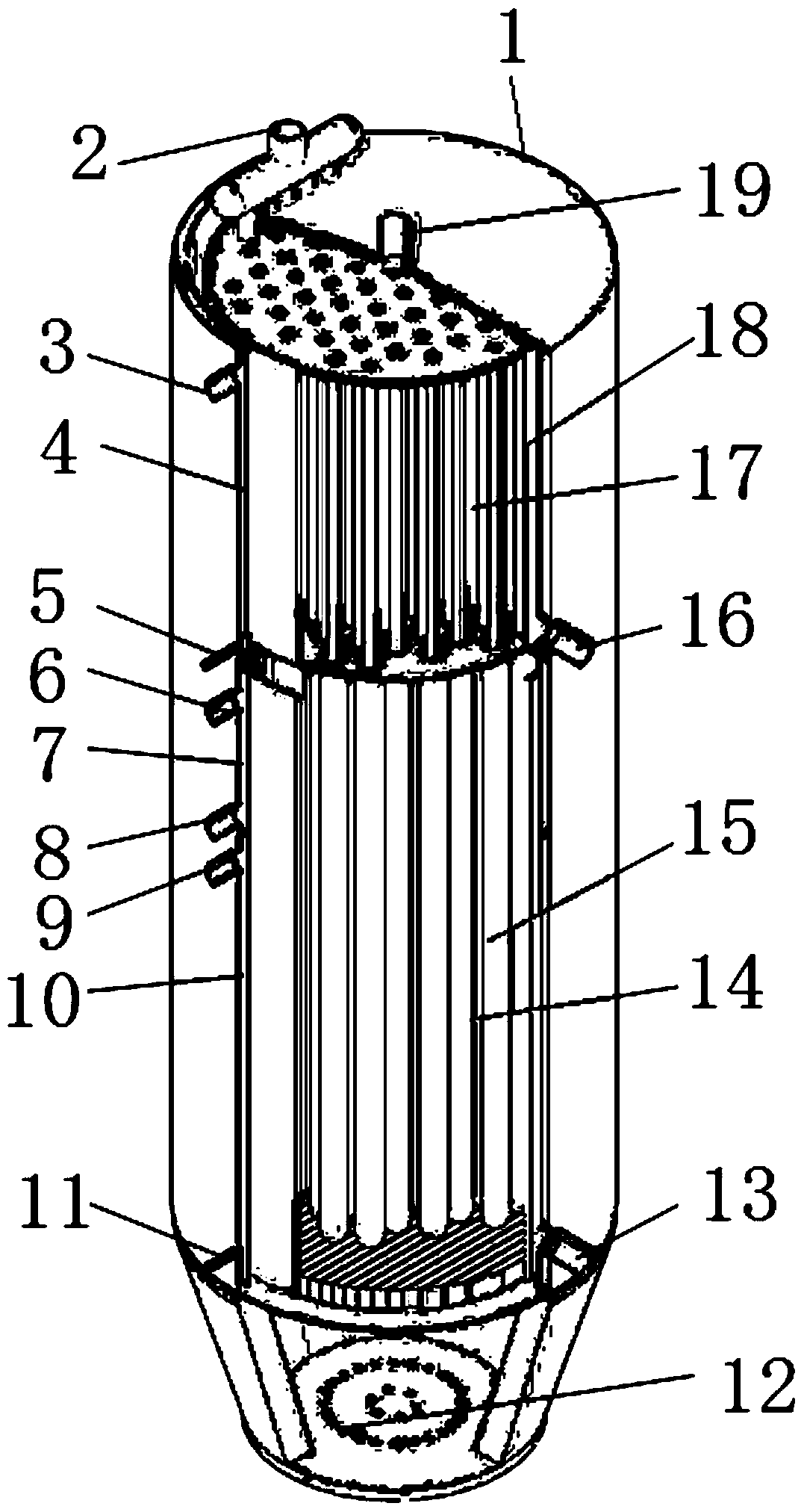 A small and medium-scale distributed natural gas steam reforming hydrogen production system and method