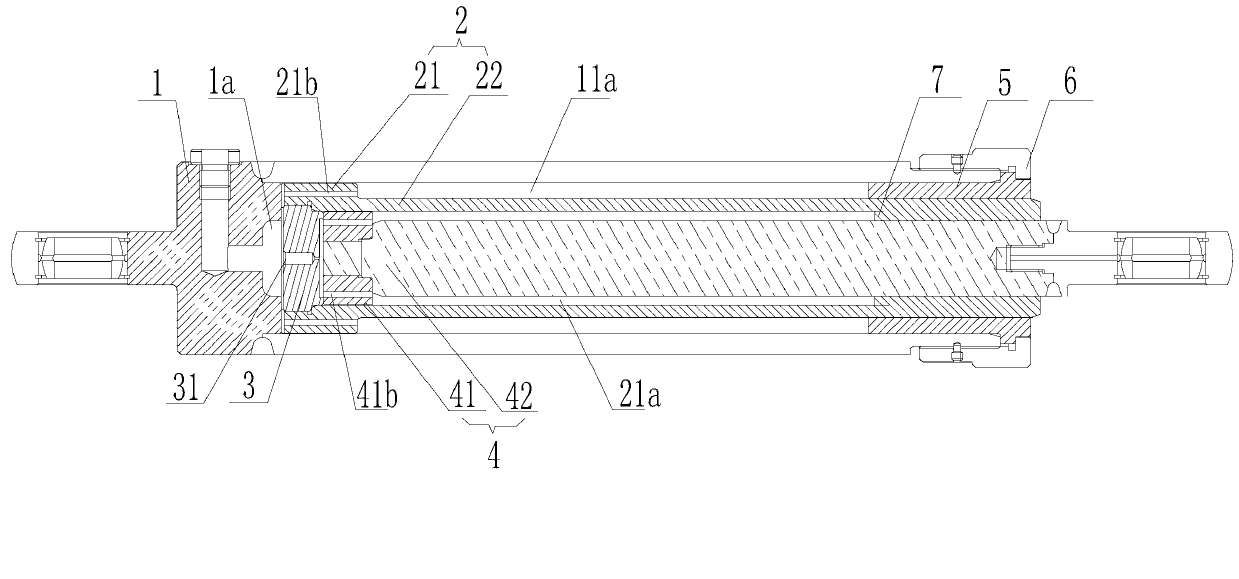 Single-action double-graded hydraulic cylinder and engineering machine