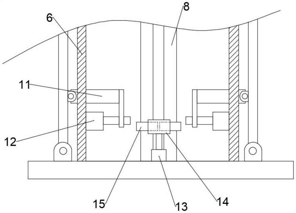 Mounting rack for wind driven generator