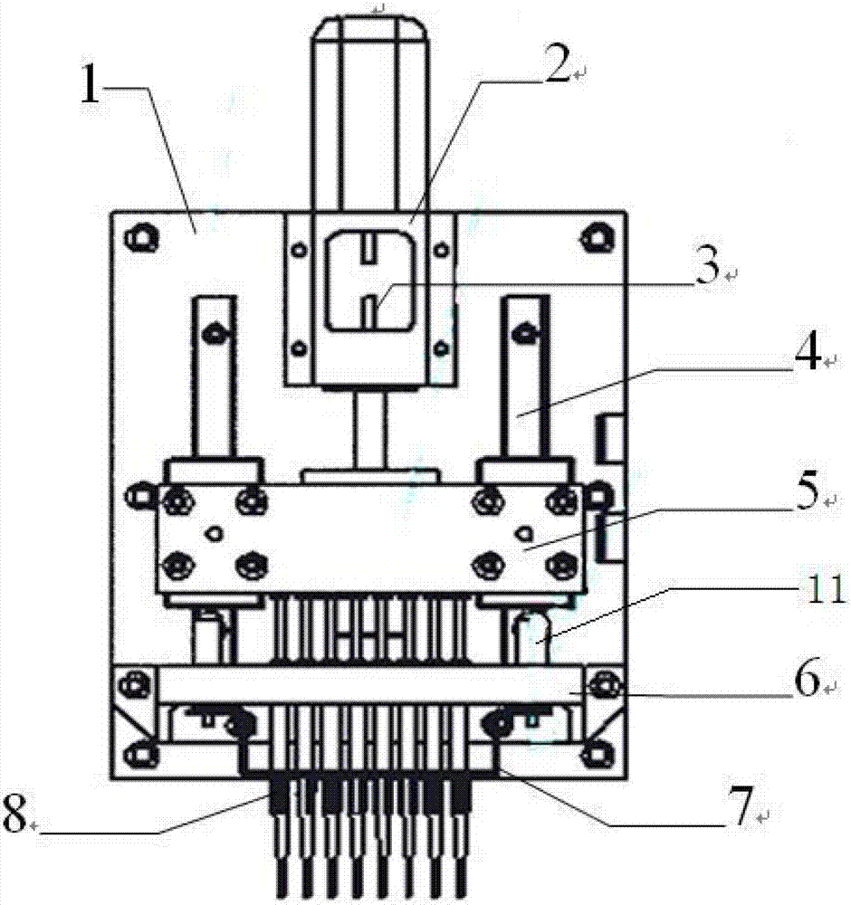 Multi-channel micro-volume sampling device