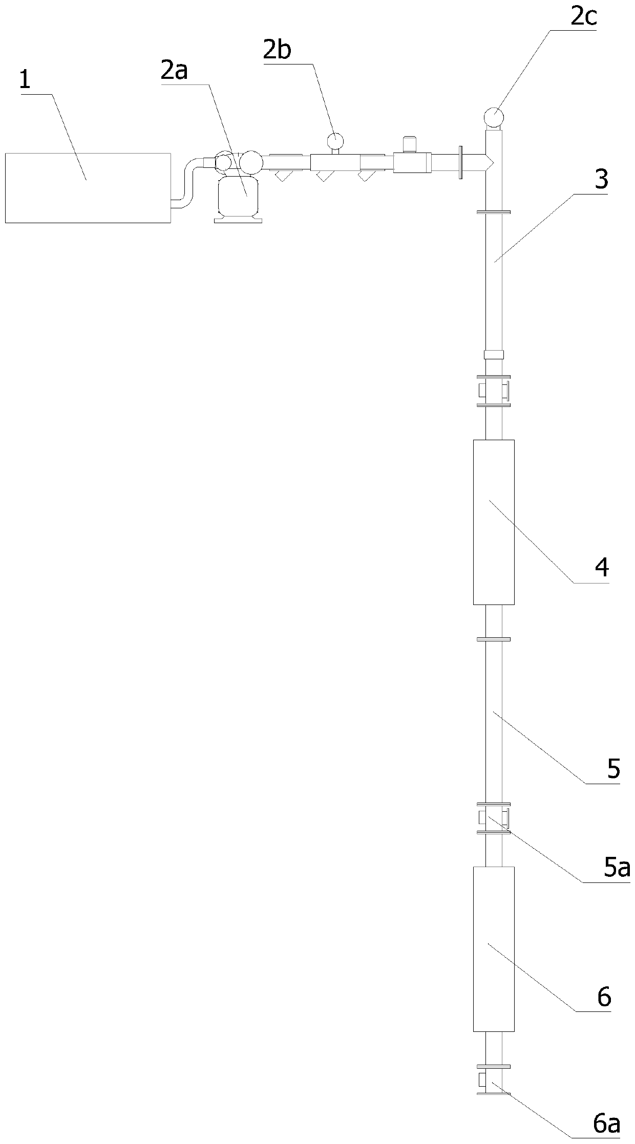 Building foundation field penetration test device and test method thereof