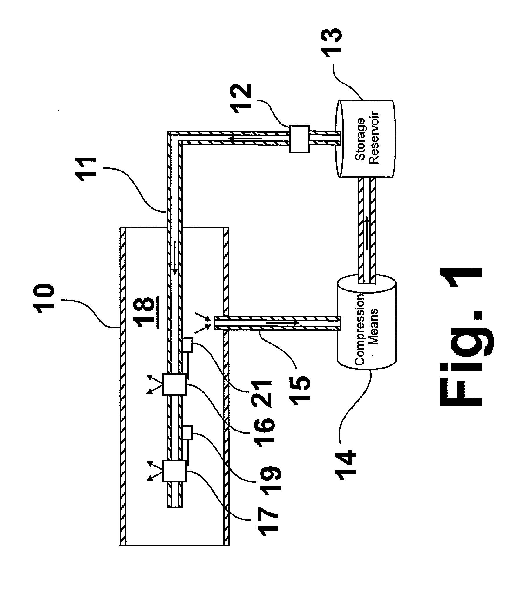 Internal pressure boost system for gas utility pipelines