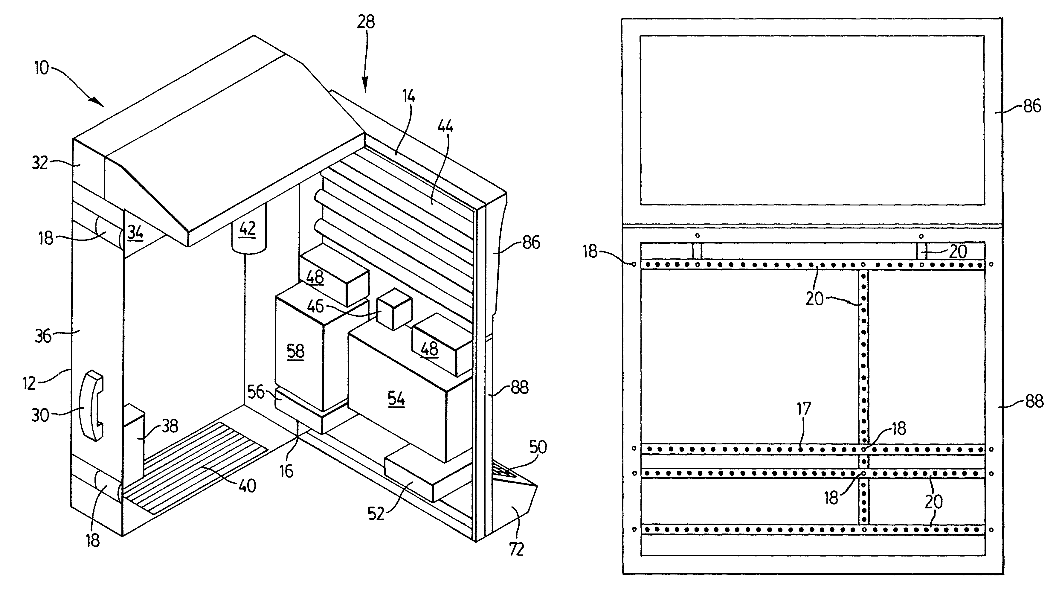 Modular kiosk