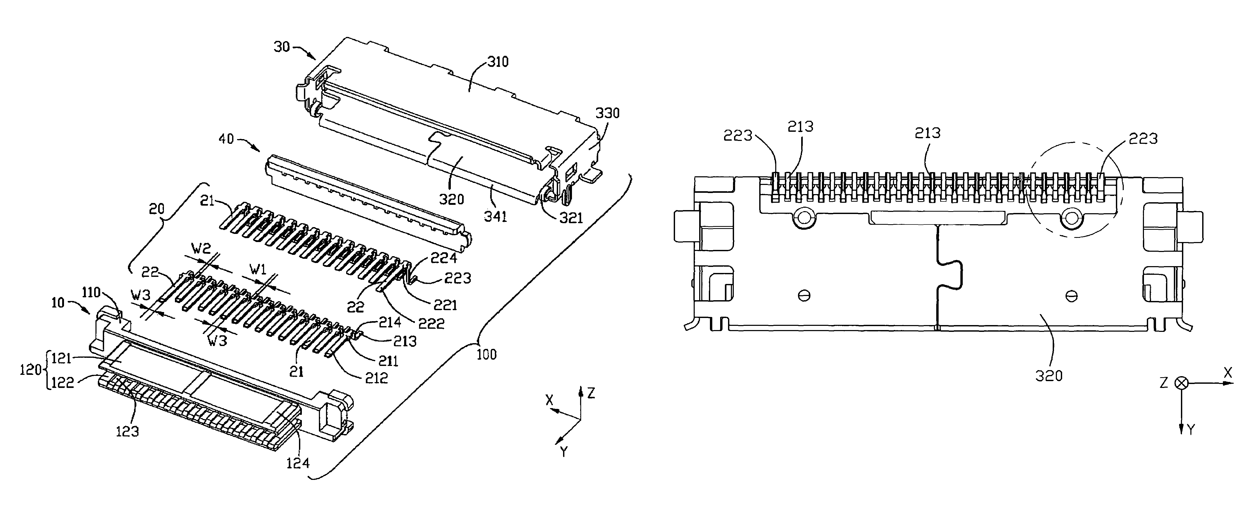 Electrical connector with improved contact