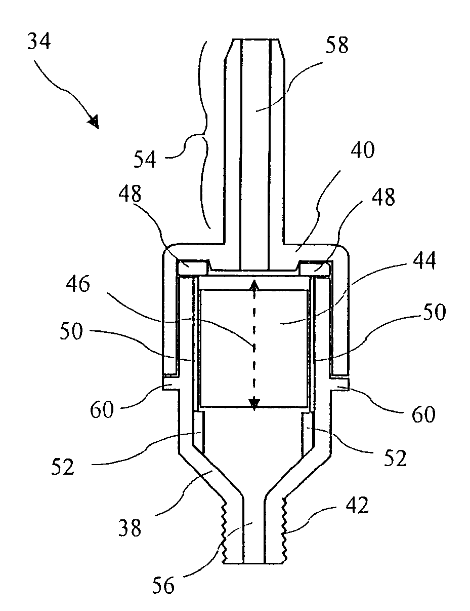 Air bleed-off valve